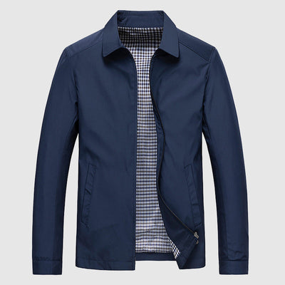 Sean- Solid Color Loose Lapel Jacket