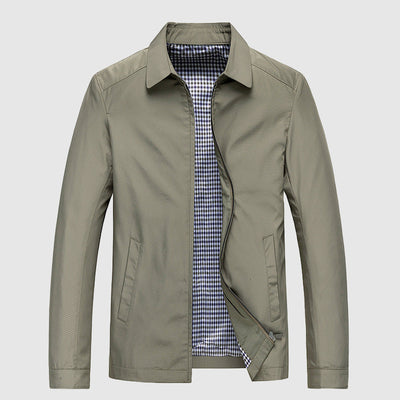 Sean- Solid Color Loose Lapel Jacket