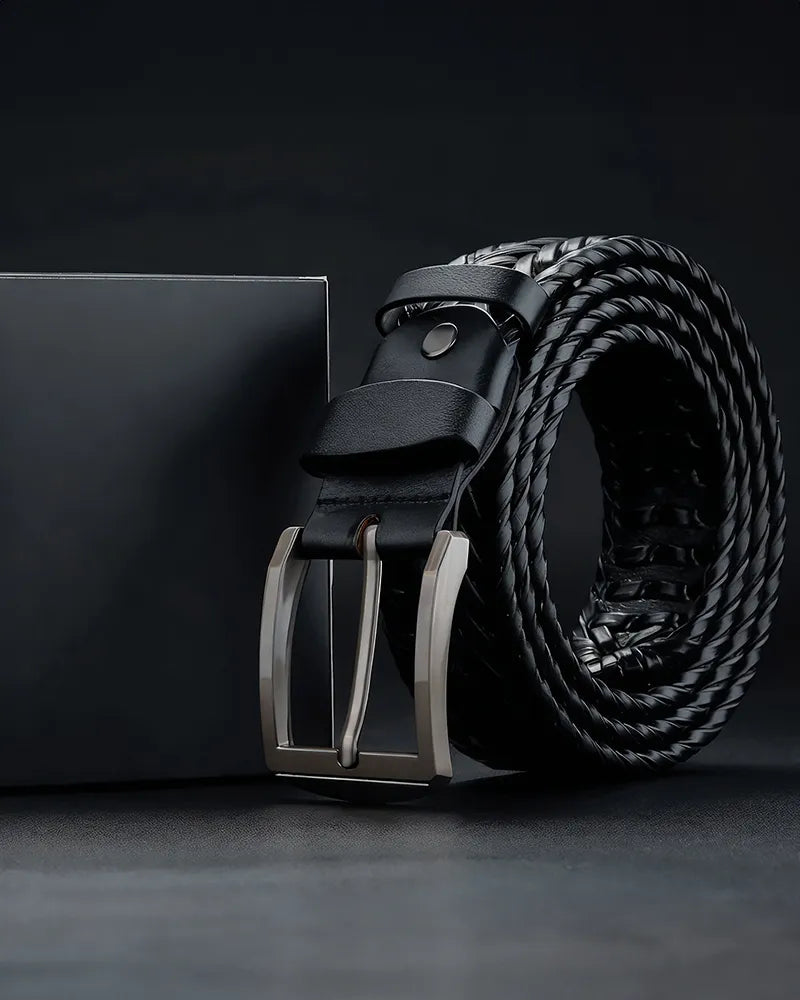 Woven Leather Belt