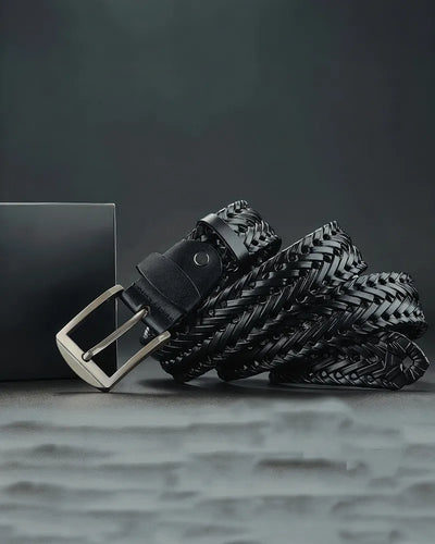 Woven Leather Belt
