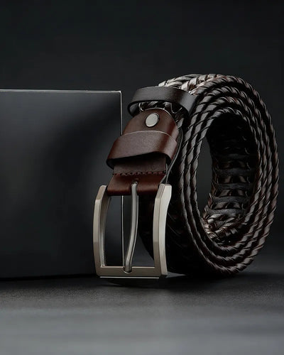 Woven Leather Belt