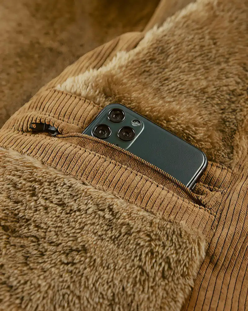 Rafael Soft Velour Corduroy Vest