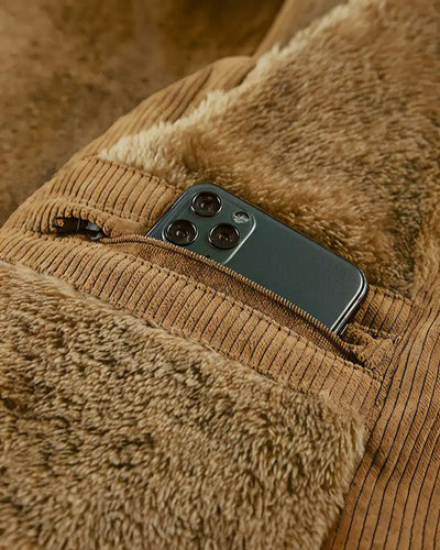 Rafael Soft Velour Corduroy Vest