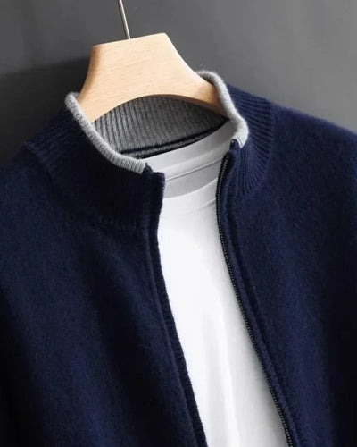 Cashmere Zip Jacket