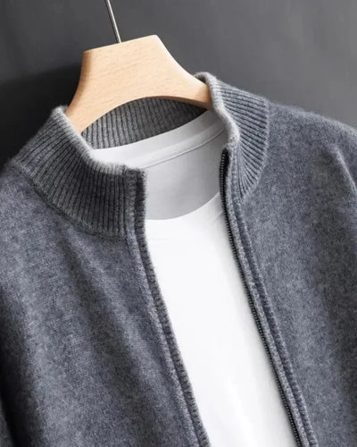 Cashmere Zip Jacket