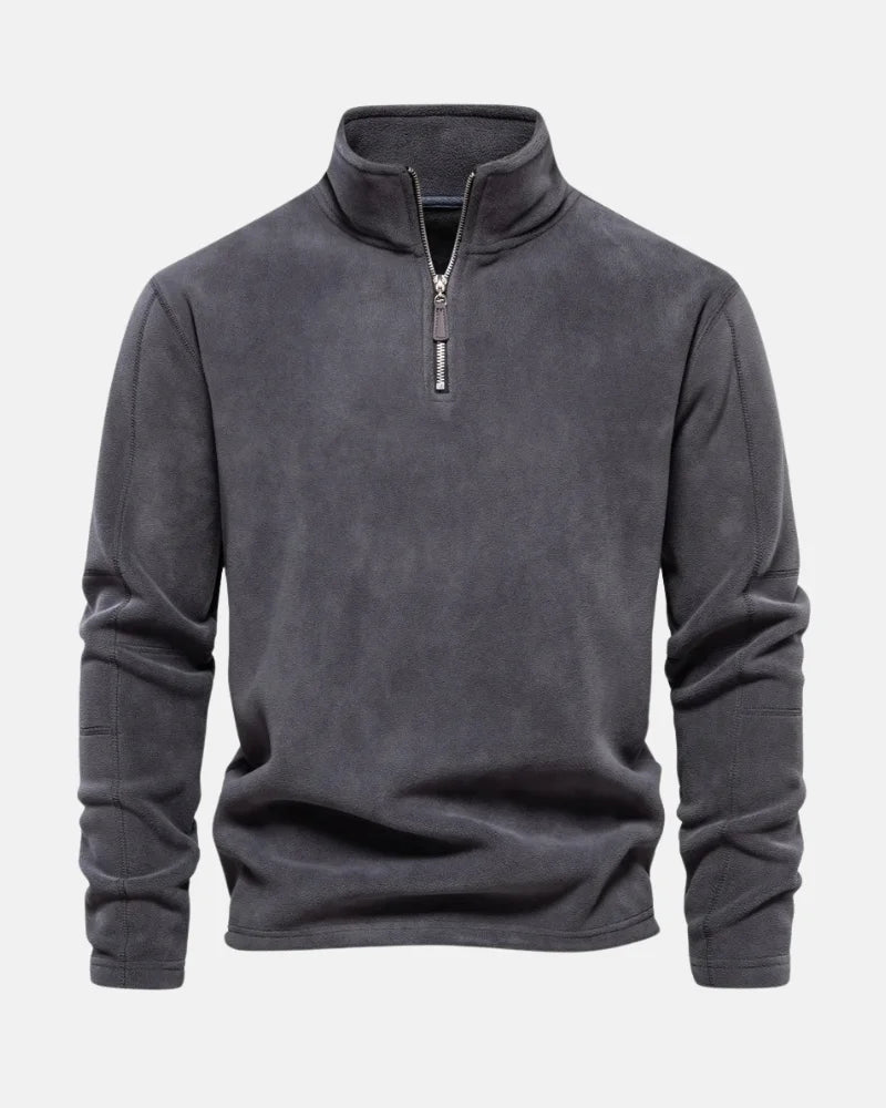 Ken - Thick Fleece Half-Zip Sweater