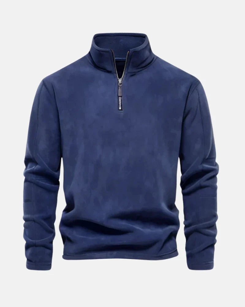 Ken - Thick Fleece Half-Zip Sweater