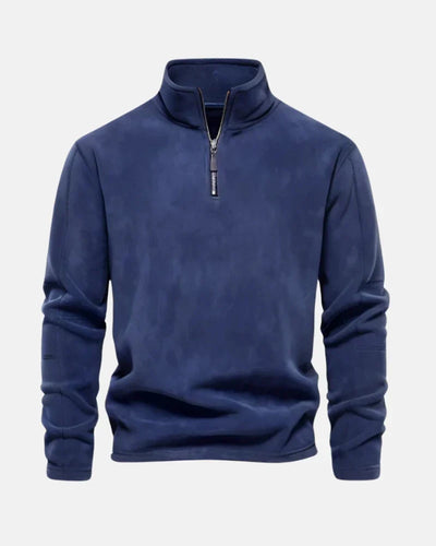 Ken - Thick Fleece Half-Zip Sweater