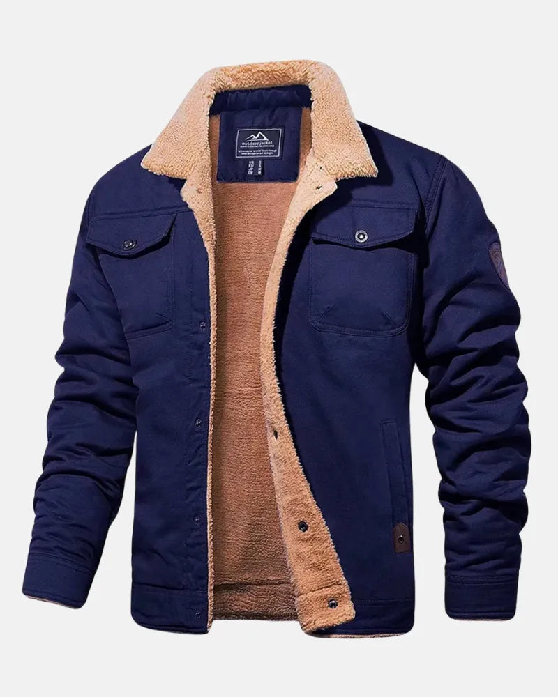 Arben Cozy Fleece Bomber Jacket