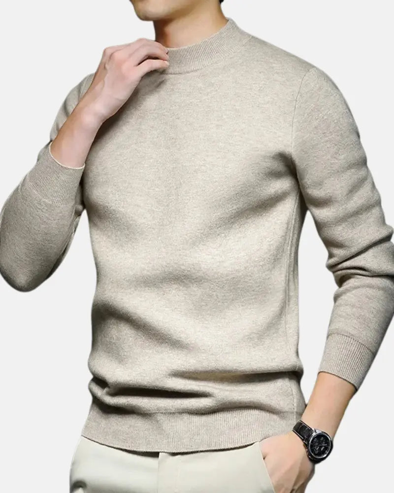 Luke -  Knitted Long Sleeve Sweater
