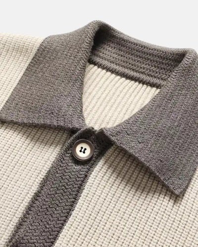Winston - Knitted Button-Down Shirt