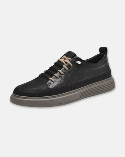 Arden - No-tie Leather Sneakers