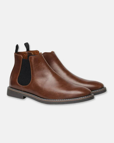 Arthur - Retro Cowhide Boots