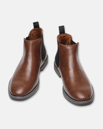 Arthur - Retro Cowhide Boots