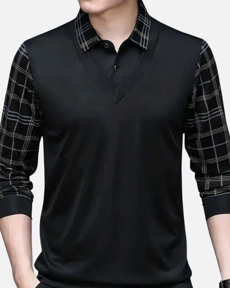 Jonas - Long-Sleeve Polo Tee