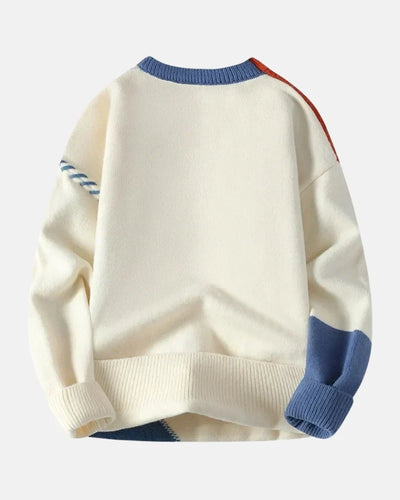 Cormac- Colorblock Pullover Sweater