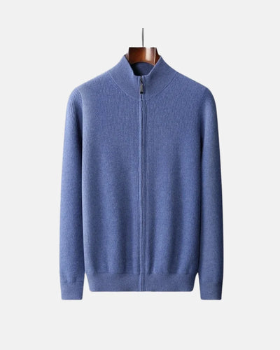 Rayne - Cashmere Zip-Up Sweater