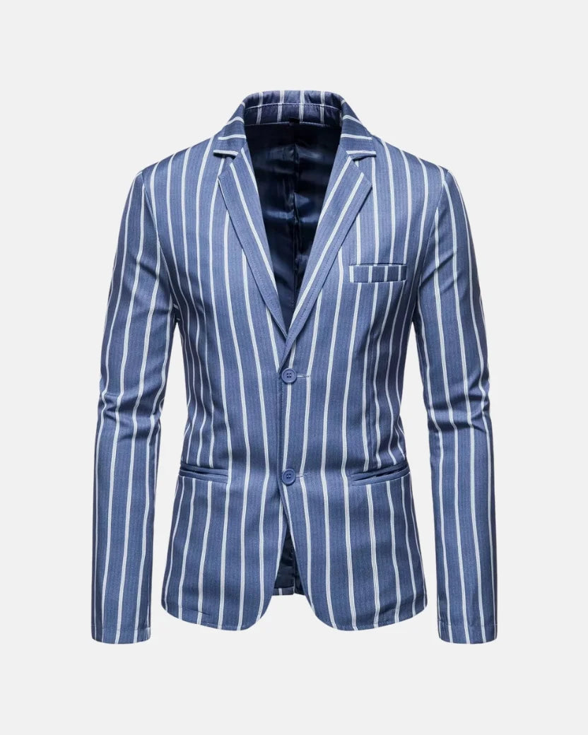 Executive Striped Blazer