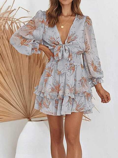 Tanaya - Whimsical Petal Dress