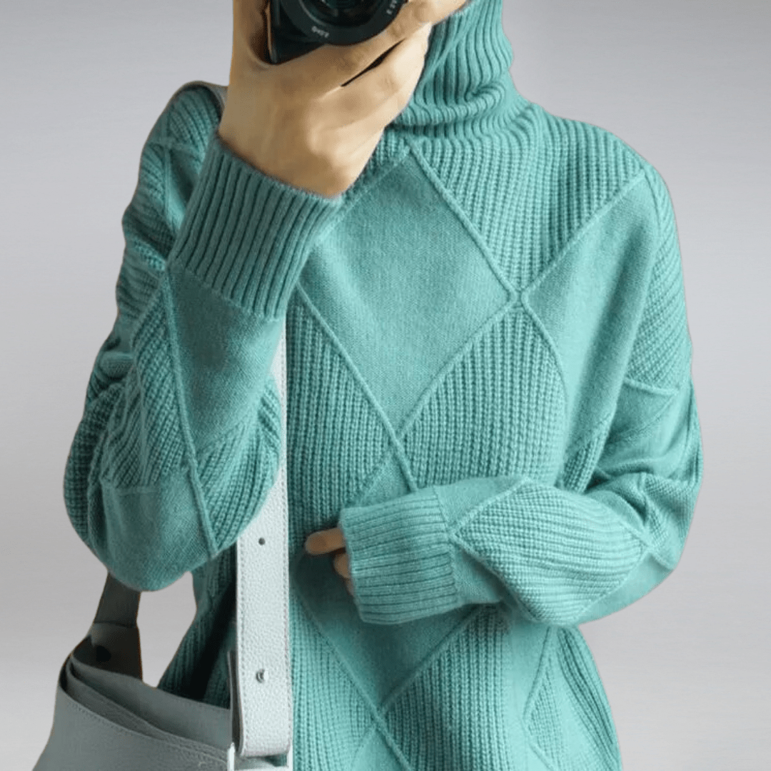 Sarah - Soft turtleneck sweater