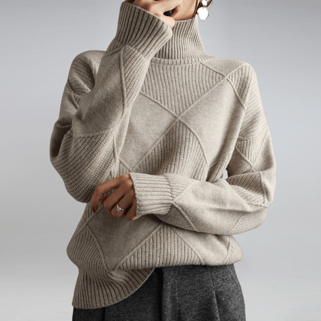 Sarah - Soft turtleneck sweater