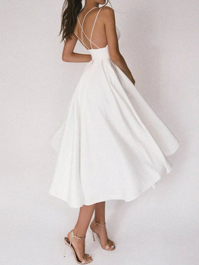 Elysia - Graceful Minimalist Dress