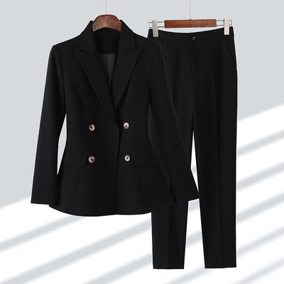 Eleanor - Classic Blazer with Matching Pants Set