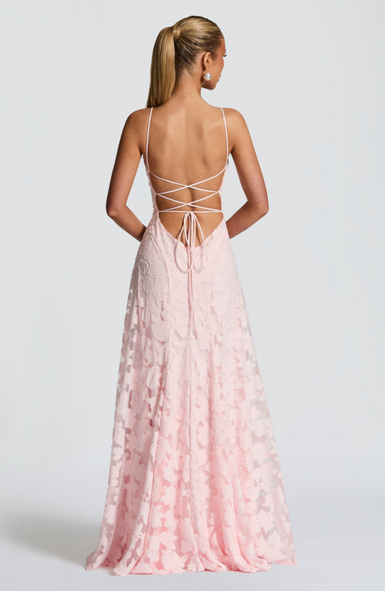 Francisa | Lace Corset Maxi Dress