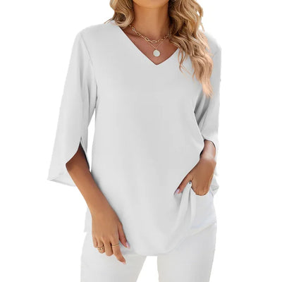 Cara | V-neck Blouse