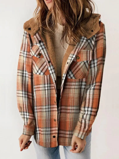 Woolie | Cozy Plaid Fleece-Lined Jacket