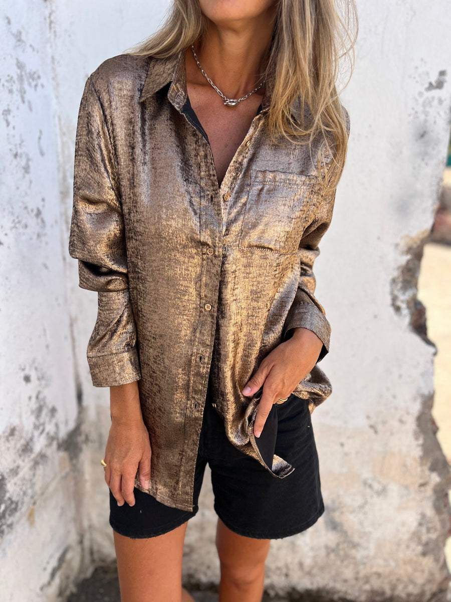 Zella | Chic Shimmer Shirt