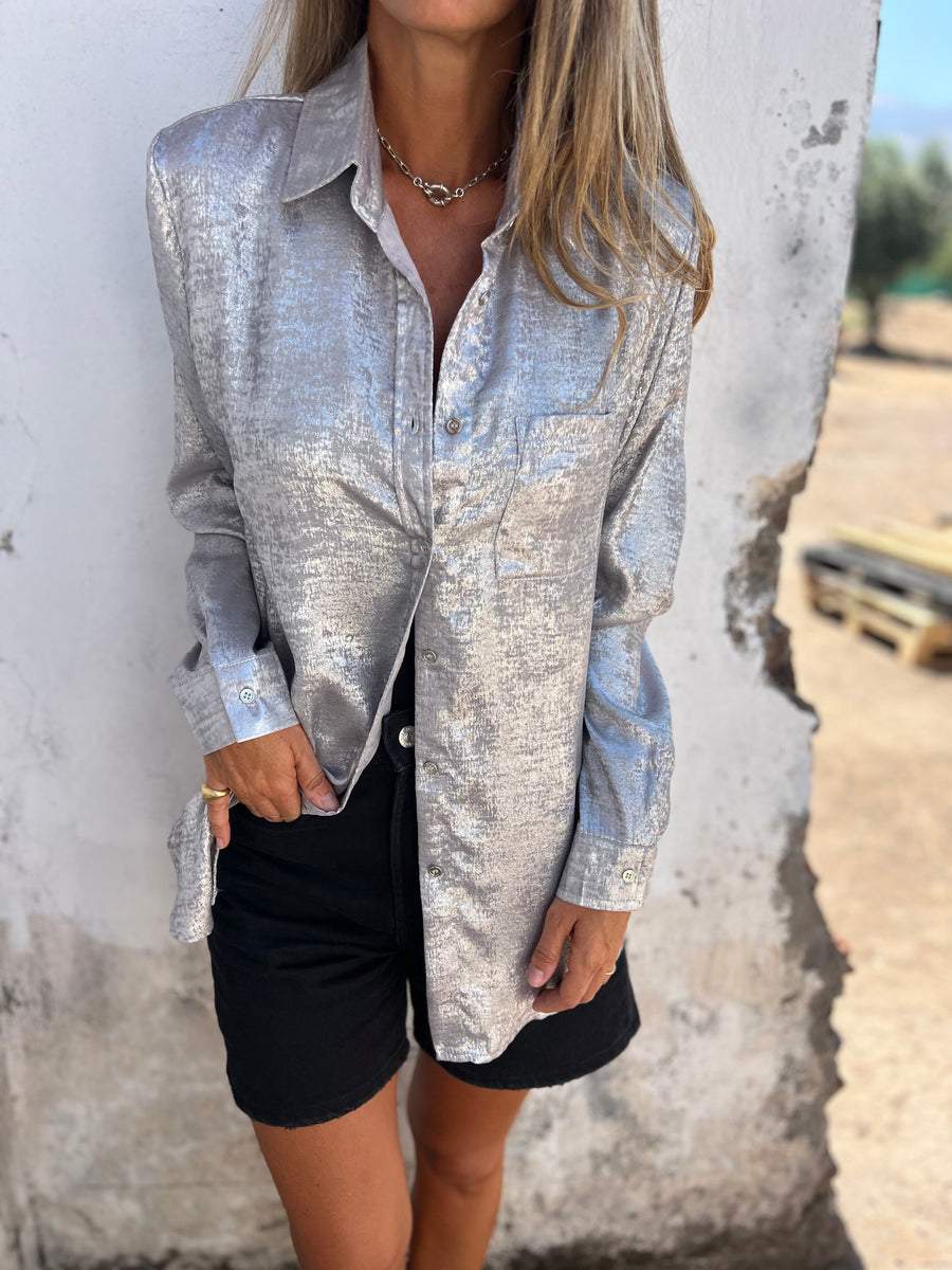 Zella | Chic Shimmer Shirt