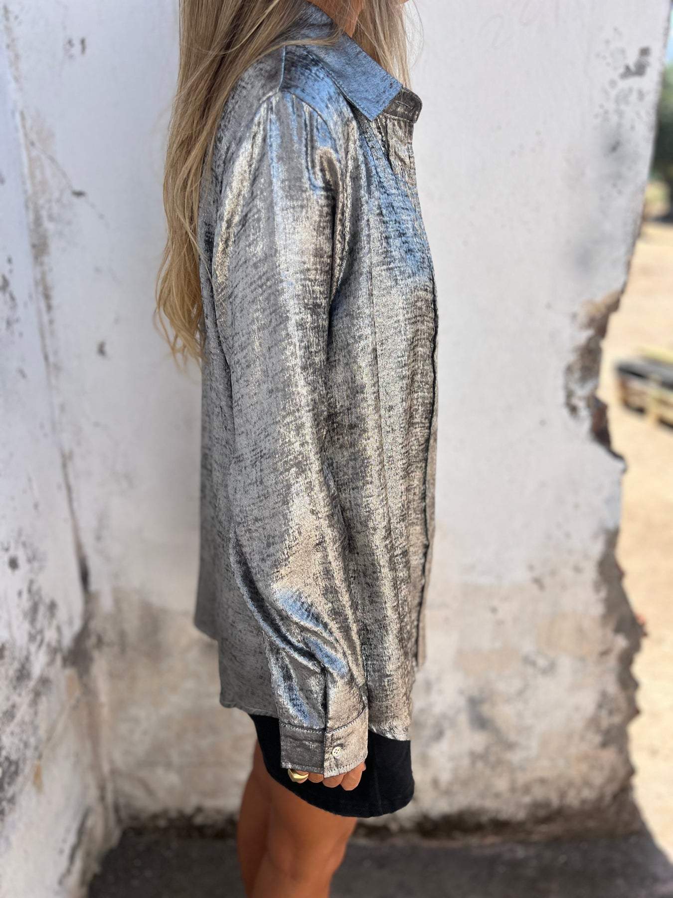 Zella | Chic Shimmer Shirt