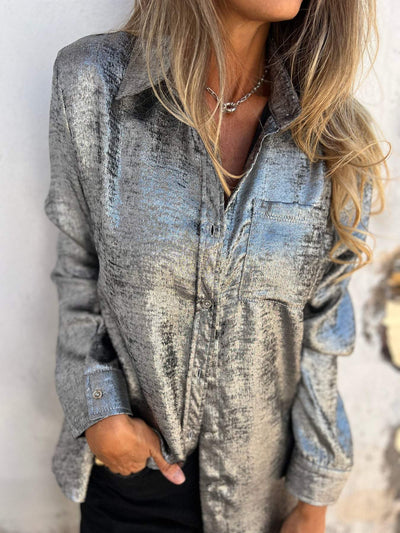 Zella | Chic Shimmer Shirt