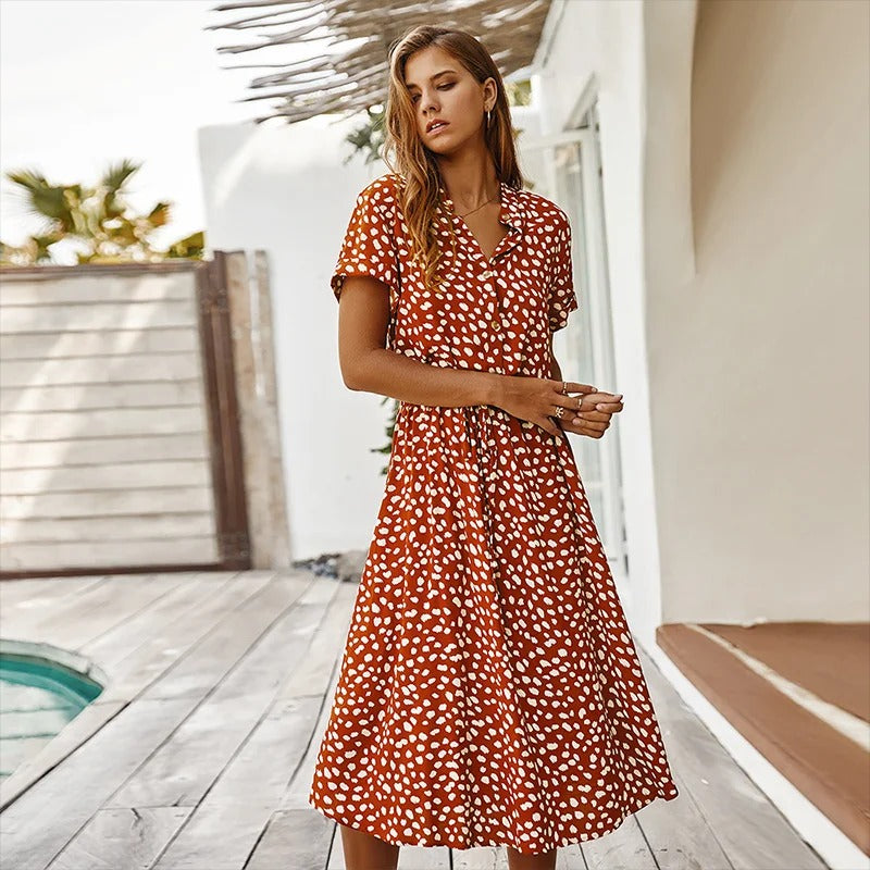 Ayesha - Printed Summer Dress