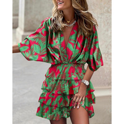 Francesca - Stylish Print Dress