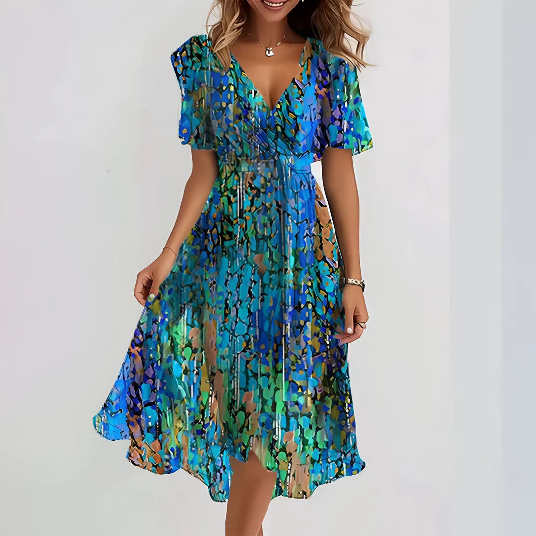 Elvira - Printed Summer Dress