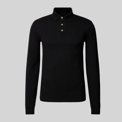 Friedrich - Casual Long Sleeve Polo Shirt