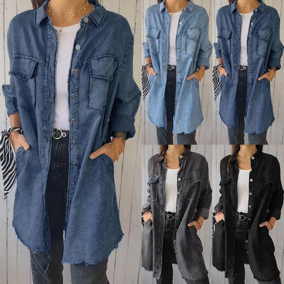 Deandra | Oversized Denim Shirt