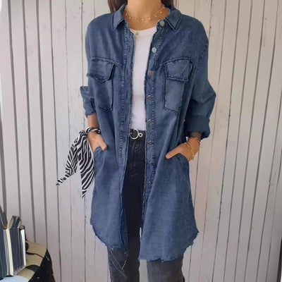 Deandra | Oversized Denim Shirt