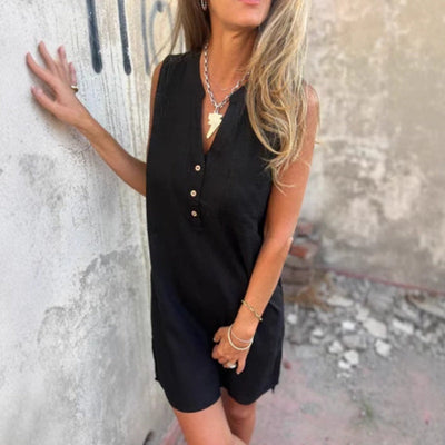 Melvina - Classic Sleeveless Dress