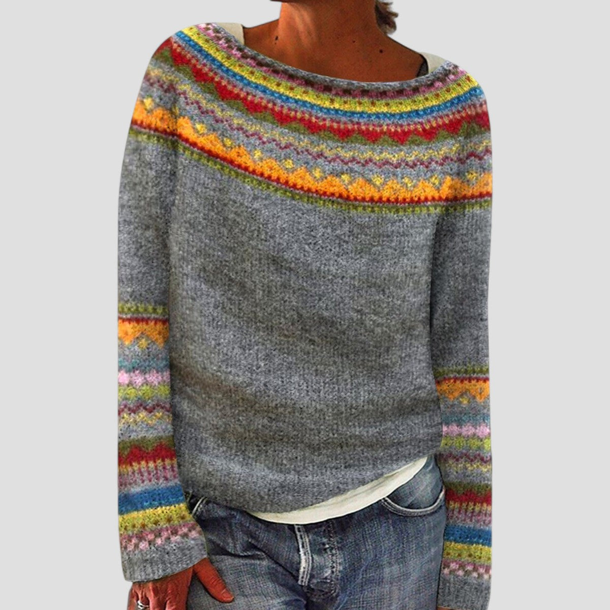 Victoria | Artistic Knit Sweater