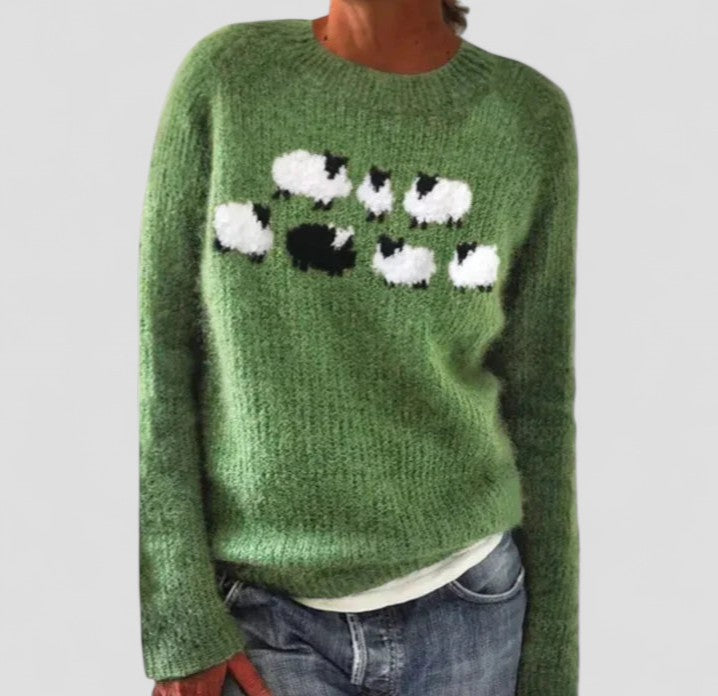 Victoria | Artistic Knit Sweater