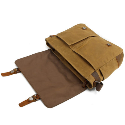 Alton - Canvas Messenger Bag