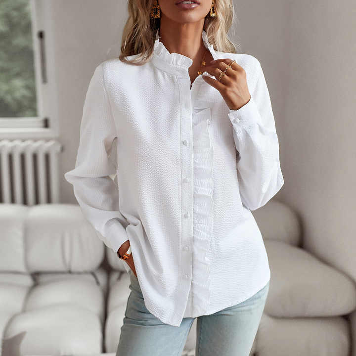 Susan | Elegant Polo Blouse
