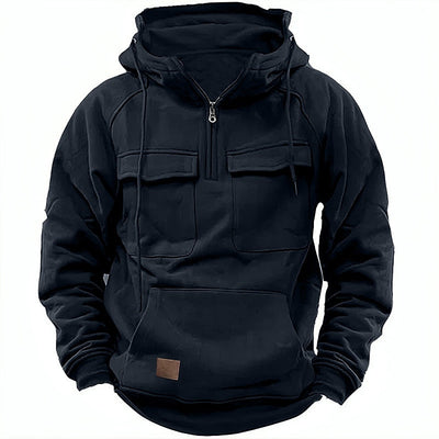 Stephen - Zip-Up Hooded Sweatshirt
