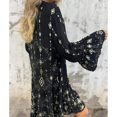 Seanna - Boho Gilded Dress